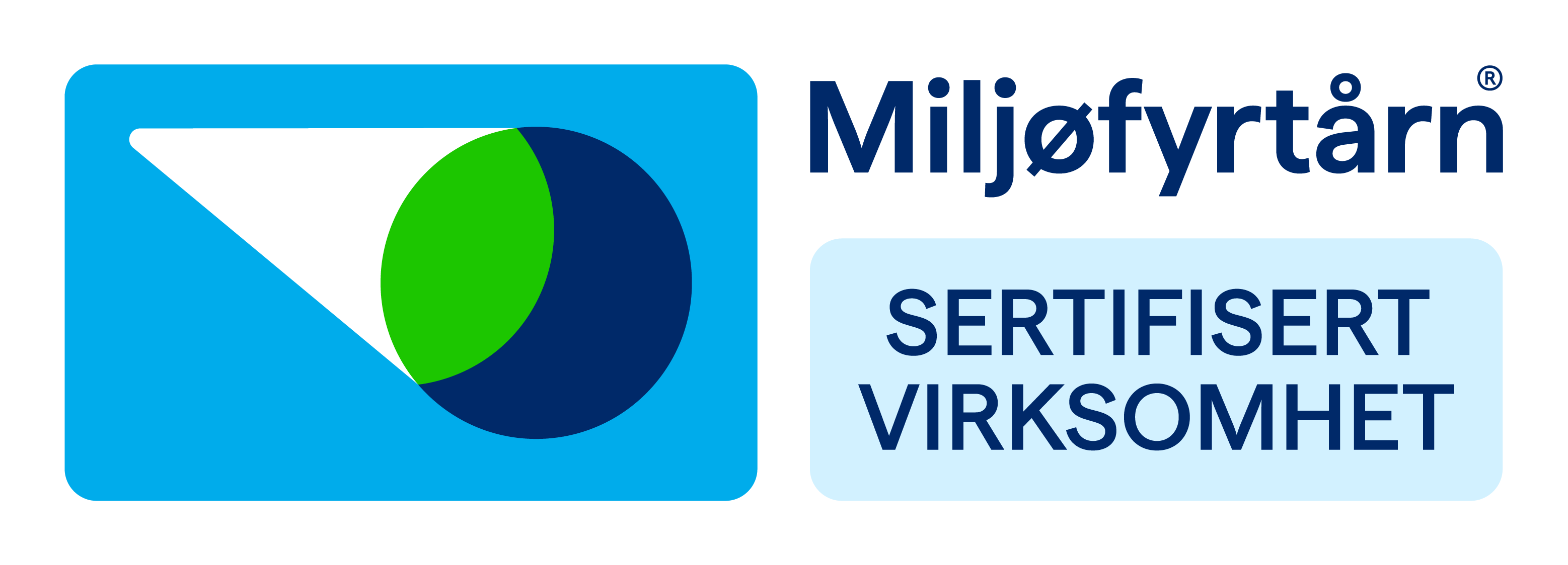 Logo av Miljøfyrtårn Sertifisert virksomhet